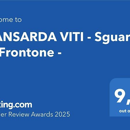 Apartmán Mansarda Viti - Sguardo Su Frontone - Exteriér fotografie
